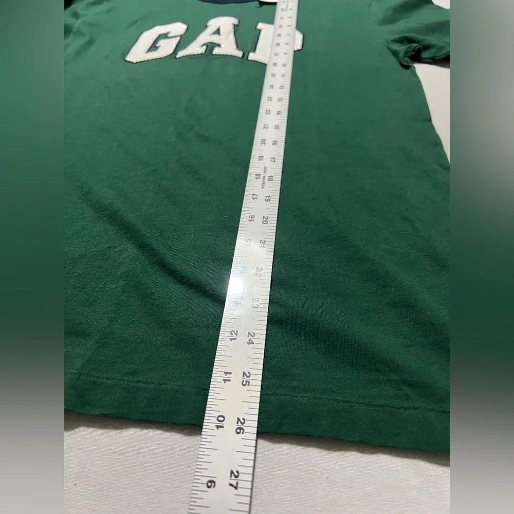 GAP Kids XXL (14-16) Green Logo T-Shirt